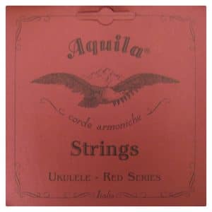Ukulele String - Aquila Nylgut Red Series - Red Single 4th D String For 6 And 8 String Baritone Ukulele - 109U