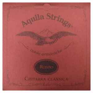 Guitar Strings - Aquila Rubino Series with Red Wound Basses - Classical Guitar - 134C RED