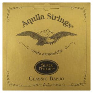 Banjo Strings - Aquila Nylgut - Classic 5 String Banjo - Light Tension - DBGDG - Tuning - 2B
