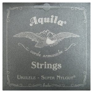 Ukulele Strings - Aquila Super Nylgut - Soprano Low G Tuning - Key of C - 101U
