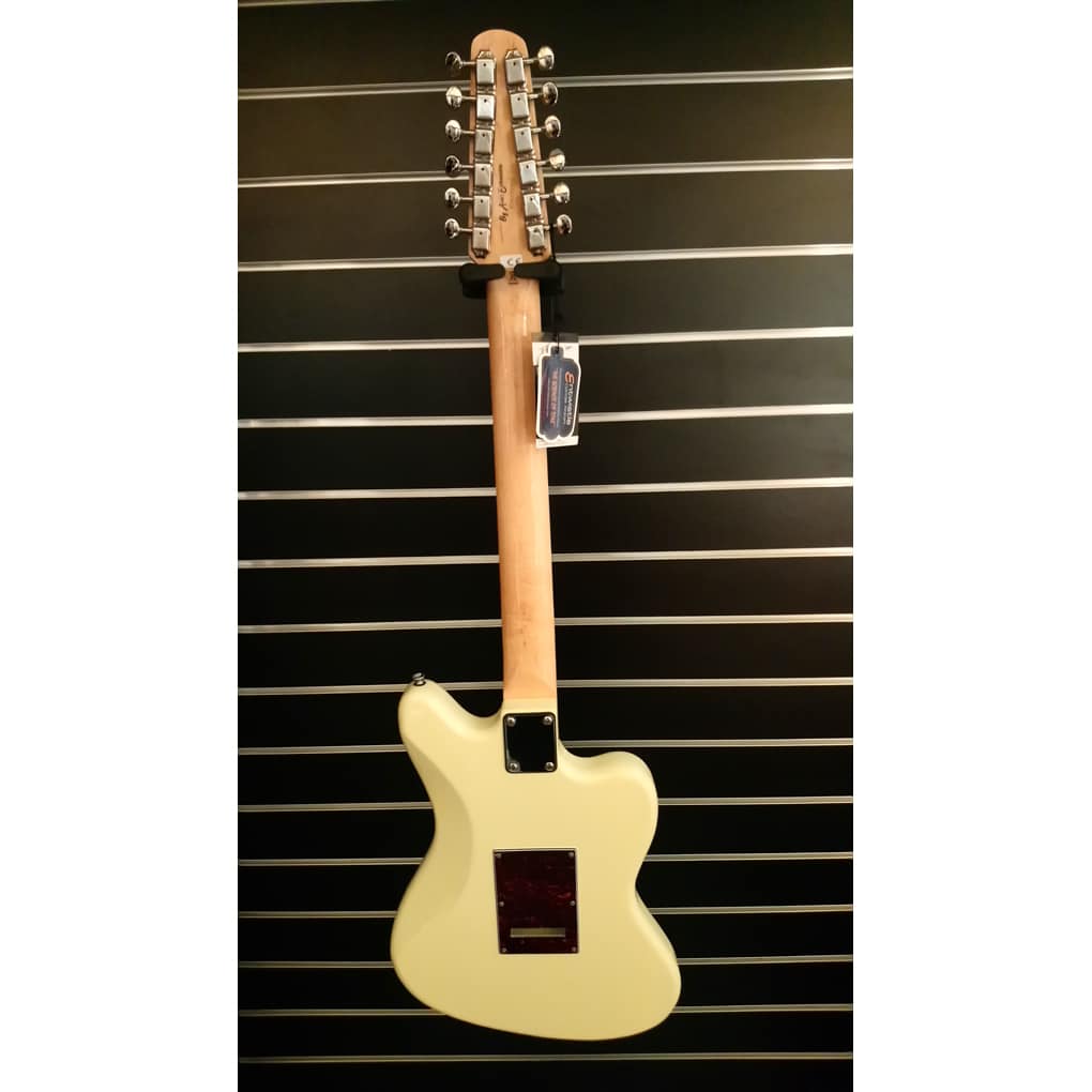 Revelation RJT-60-12-LH – 12 String Electric Guitar – Vintage White – Left Handed 6