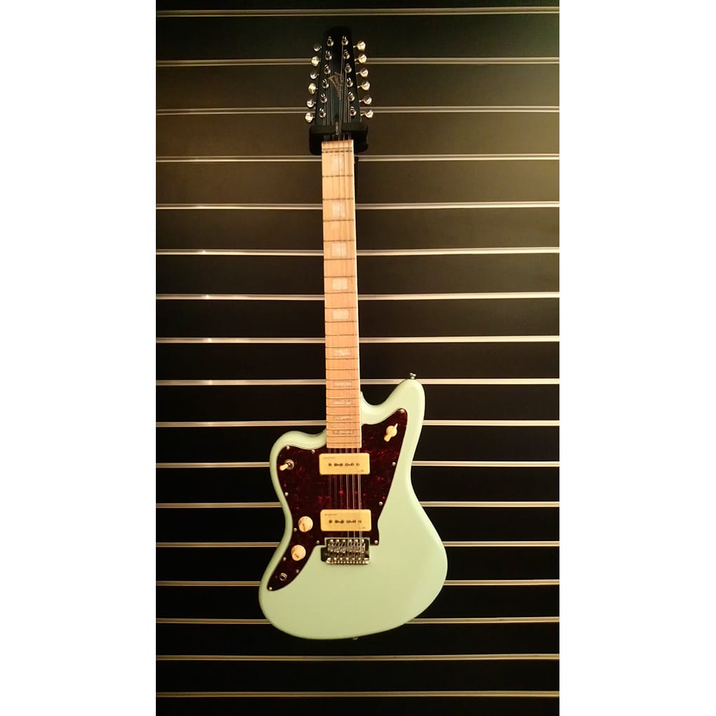 Revelation RJT-60-12-M-LH – 12 String Electric Guitar – Sea Foam Green – Left Handed 1