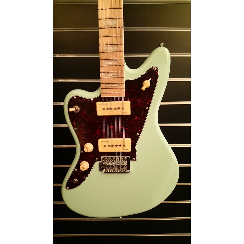 Revelation RJT-60-12-M-LH – 12 String Electric Guitar – Sea Foam Green – Left Handed 3