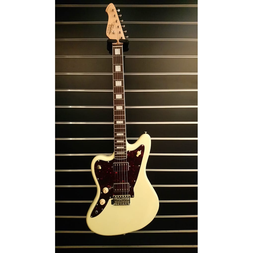 Revelation RJT-60-H-LH – Electric Guitar – Vintage White – Left Handed 1