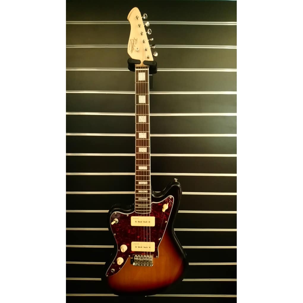 Revelation RJT-60-LH – Electric Guitar – Sunburst – Left Handed 4