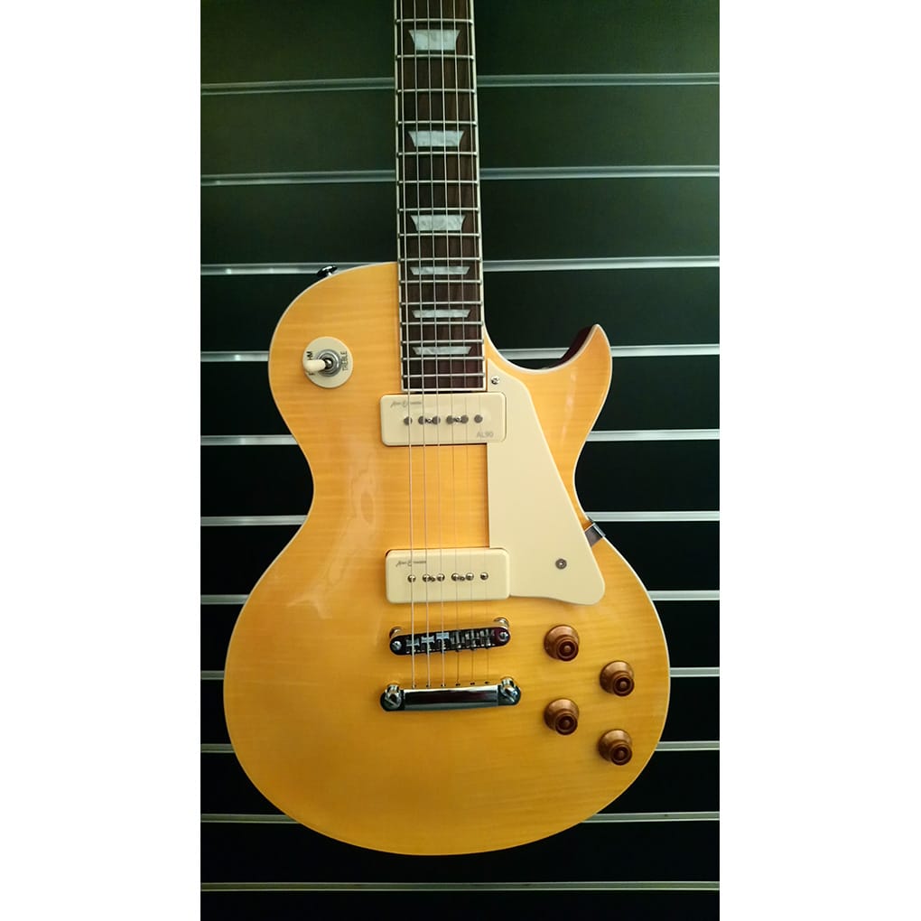 Revelation RLP – Electric Guitar – Flame Top Amber 3