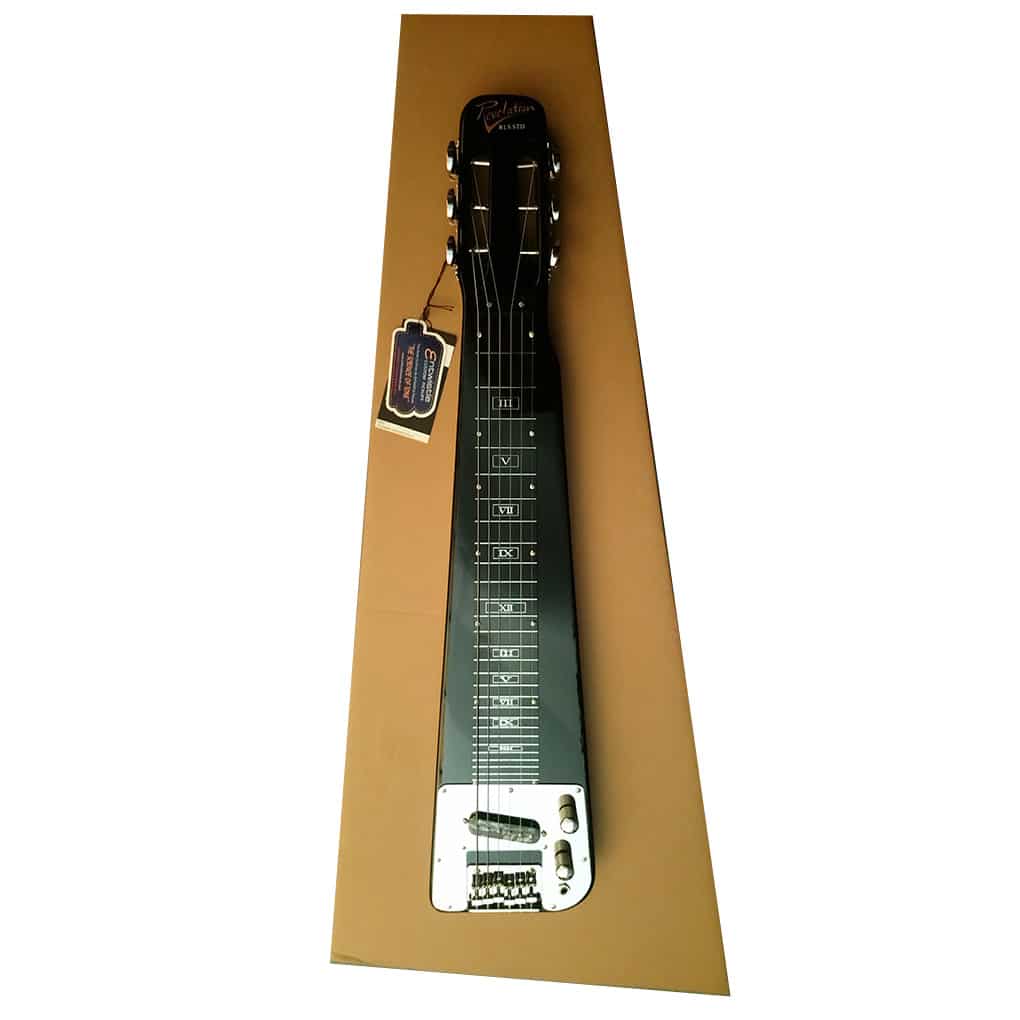 Revelation RLS-STD – Electric Lap Steel Guitar – Metallic Black 1