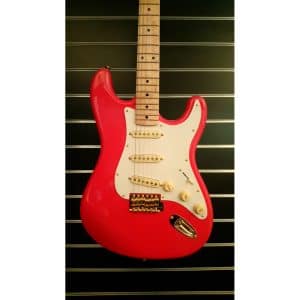 Revelation RSS Sleepwalk Strat – Electric Guitar – Fiesta Red with Gold Fittings 6