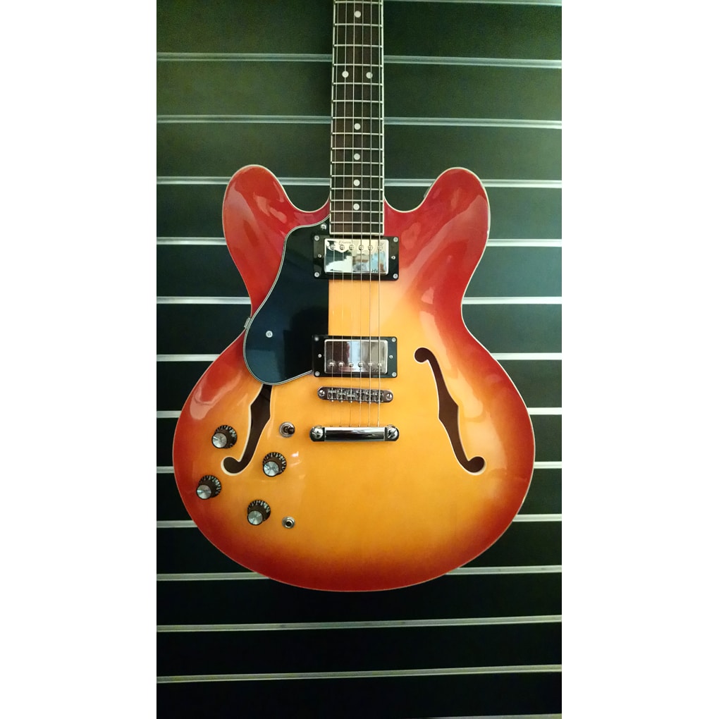 Revelation RT-35-LH – Electric Guitar – Tobacco Sunburst- Left Handed 3