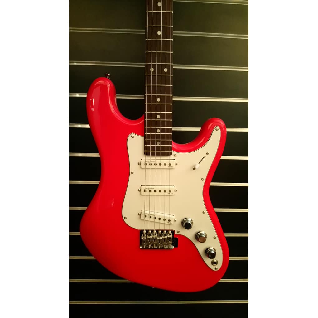 Revelation RTS-63-VX – Electric Guitar – Poppy Red 3