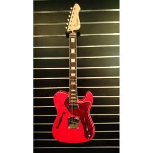 Revelation TSS - Telecaster Short Scale - Electric Guitar - Poppy Red