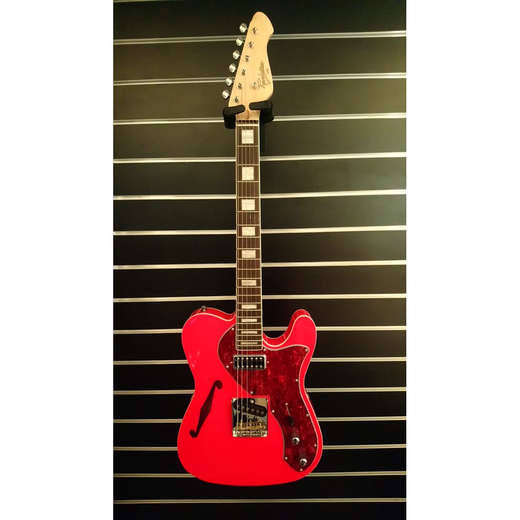 Revelation TSS – Telecaster Short Scale – Electric Guitar – Poppy Red 1