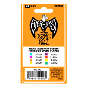 Ernie Ball – Everlast Guitar Picks – Plectrums –