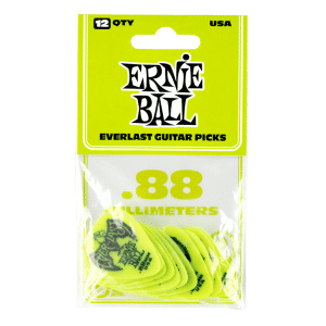 Ernie Ball – Everlast Guitar Picks – Plectrums –