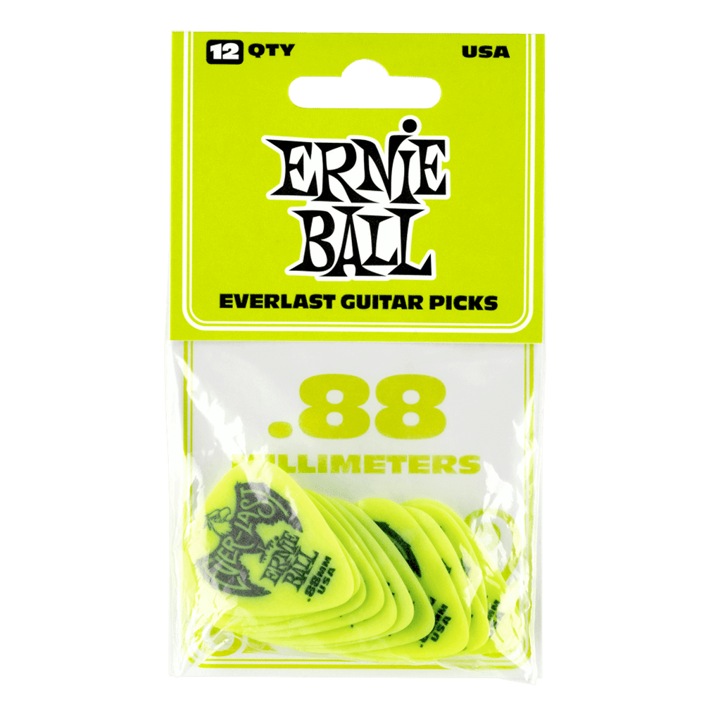 Ernie Ball – Everlast Guitar Picks – Plectrums –