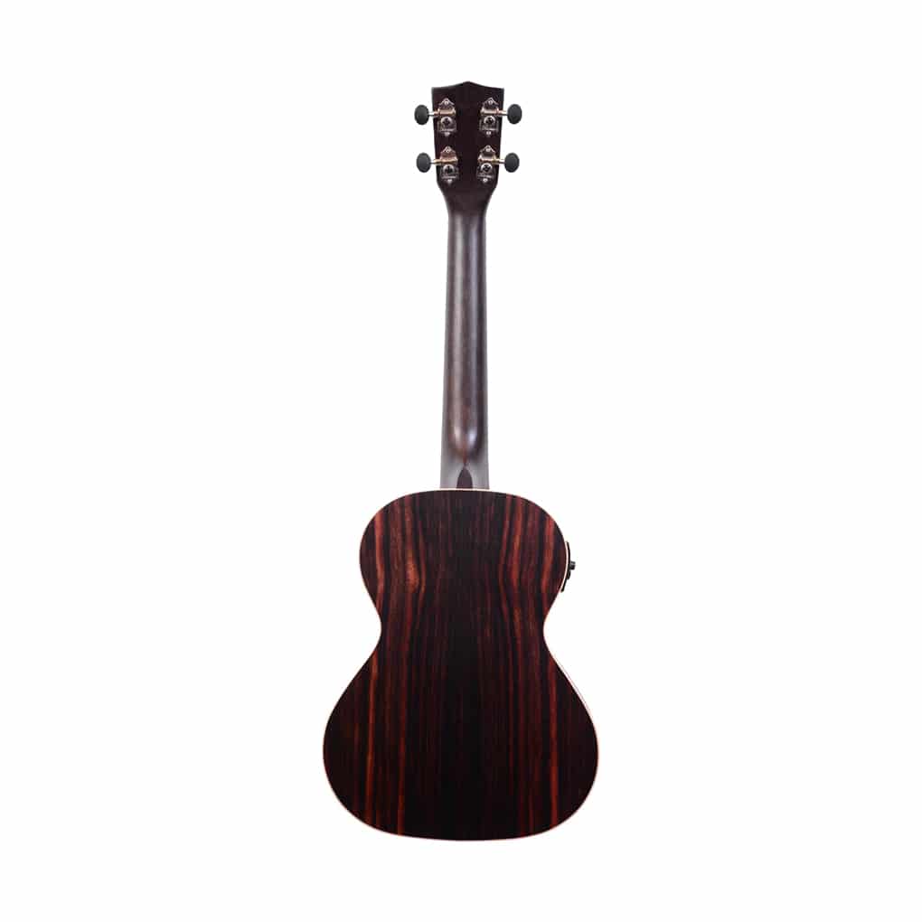 Kala KA-EBY-TE Striped Ebony Tenor Electro Acoustic Ukulele 4