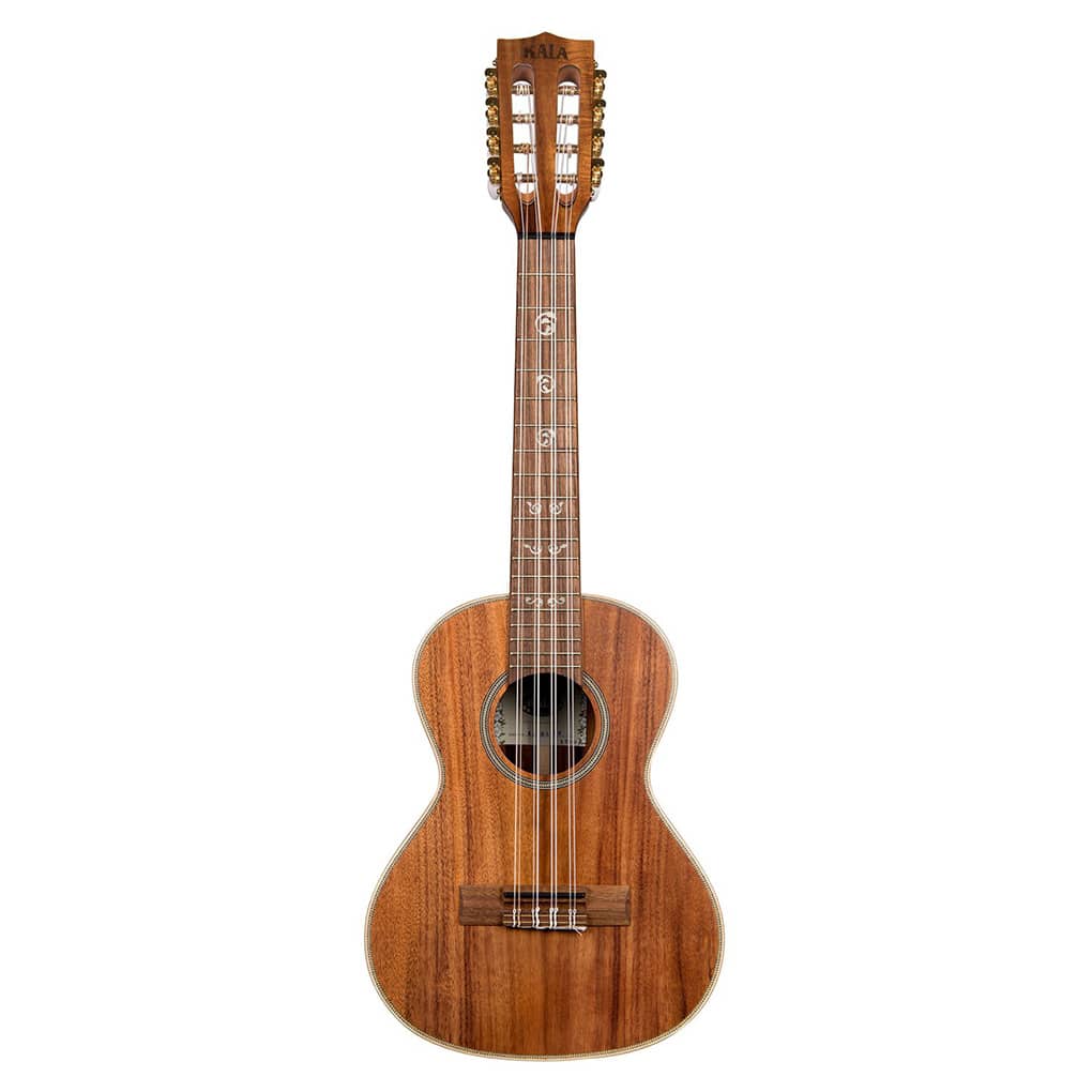 Kala KA-SA-T8 Solid Acacia Tenor 8 String Ukulele 1