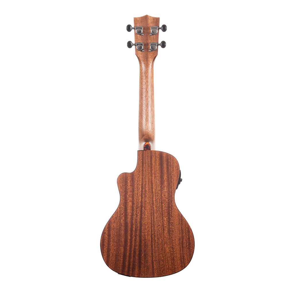 Kala KA-SMHCE-C Solid Mahogany Concert Electro Acoustic Ukulele – Cutaway 4