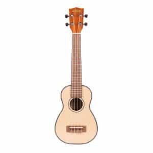 Kala KA-SSLNG Solid Spruce Top Mahogany Long Neck Soprano Ukulele 2