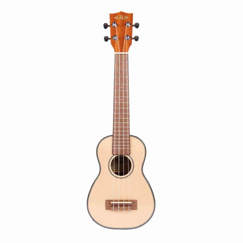 Kala KA-SSLNG Solid Spruce Top Mahogany Long Neck Soprano Ukulele 2