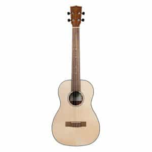 Kala KA-SSTU-B Solid Spruce Top Travel Baritone Ukulele with Deluxe Gig Bag 1