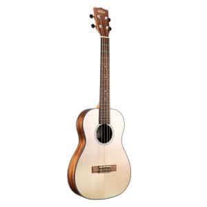 Kala KA-SSTU-B Solid Spruce Top Travel Baritone Ukulele with Deluxe Gig Bag