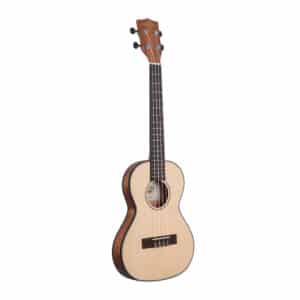 Kala KA-SSTU-T Solid Spruce Top Travel Tenor Ukulele with Deluxe Gig Bag 1