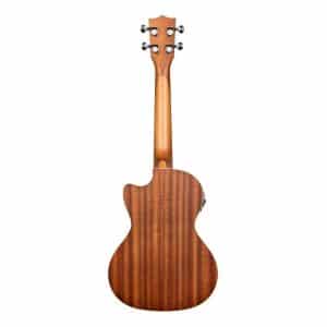 Kala KA-TE-C Satin Mahogany Tenor Electro Acoustic Ukulele – Cutaway 4