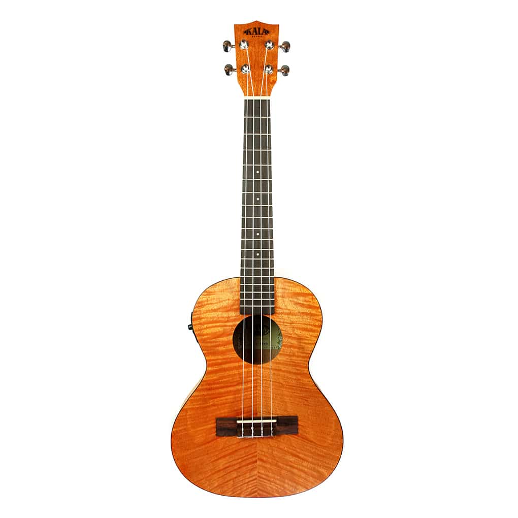 Kala KA-TEME Exotic Mahogany Tenor Electro Acoustic Ukulele