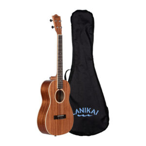 Lanikai LU-21B Okoume Baritone Ukukele with Padded Gig Bag 4