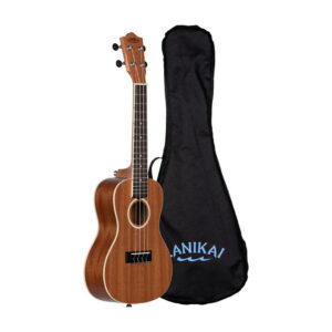 Lanikai LU-21C Okoume Concert Ukukele with Padded Gig Bag 4