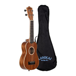 Lanikai LU-21S Okoume Soprano Ukukele with Padded Gig Bag 4