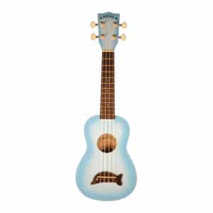 Makala MK-SD Soprano Dolphin Light Blue Burst Ukulele