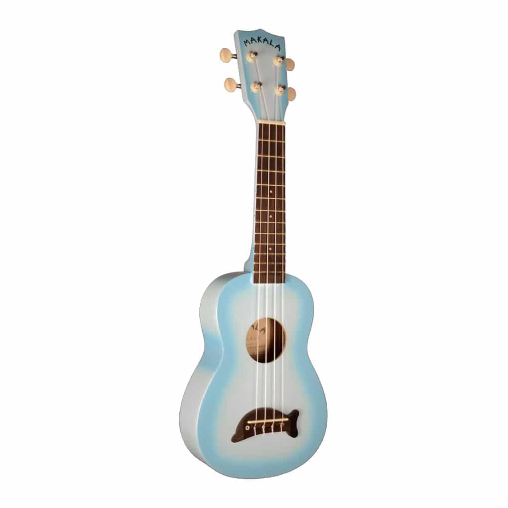 Makala MK-SD Soprano Dolphin Light Blue Burst Ukulele 2