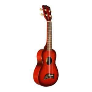 Makala MK-SD Soprano Dolphin Red Burst Ukulele 2